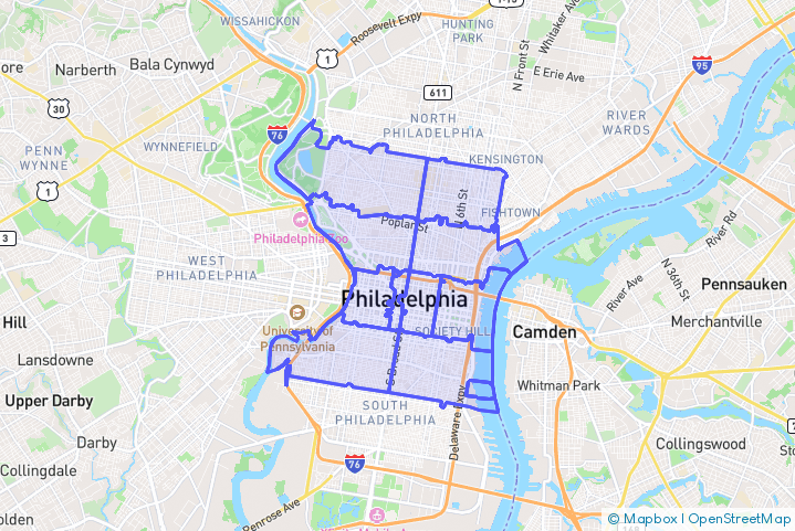 Service Area Map