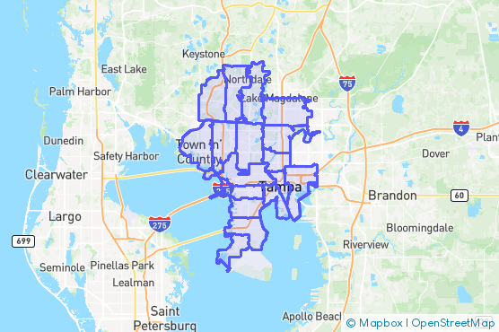 Service Area Map