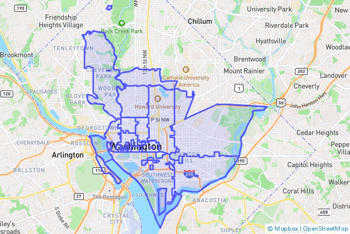 Service Area Map