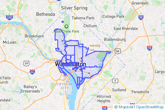 Service Area Map
