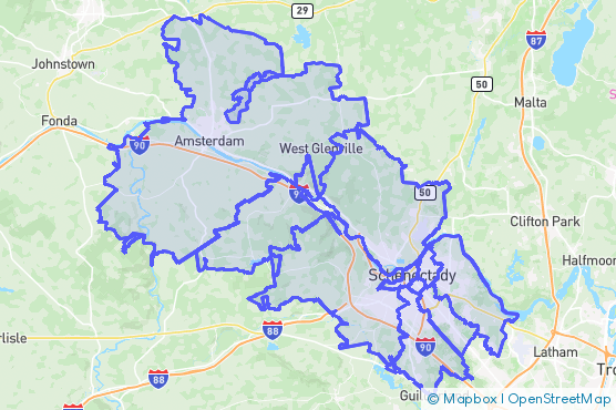 Service Area Map