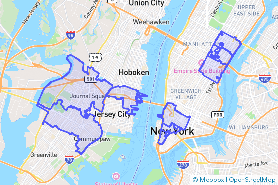 Service Area Map