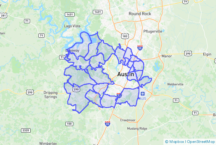 Service Area Map