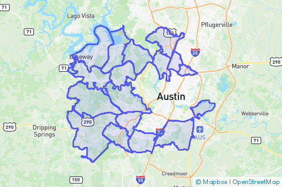 Service Area Map