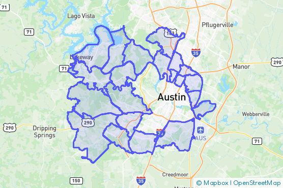 Service Area Map
