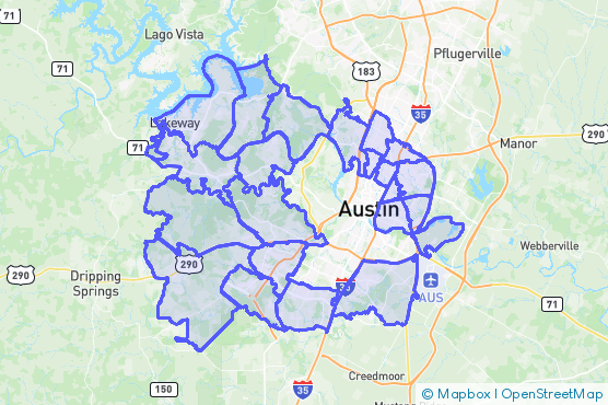 Service Area Map