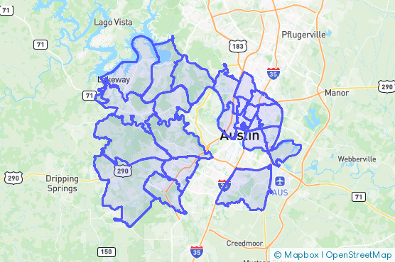 Service Area Map