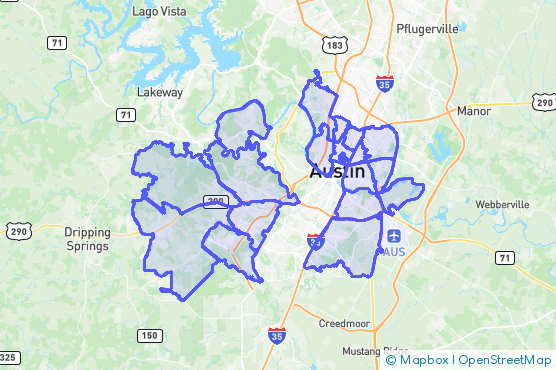 Service Area Map