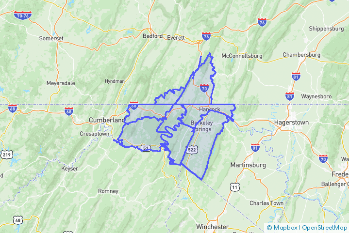 Service Area Map