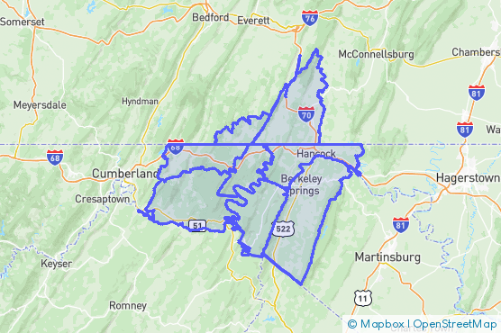 Service Area Map