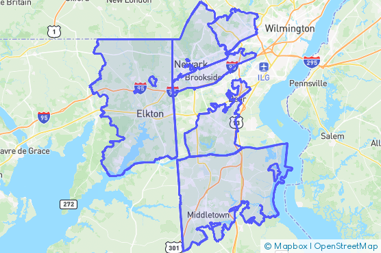 Service Area Map