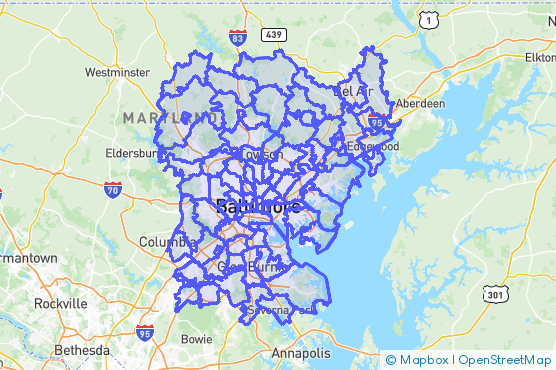 Service Area Map