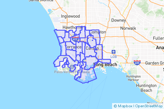 Service Area Map