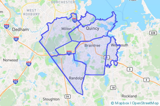 Service Area Map