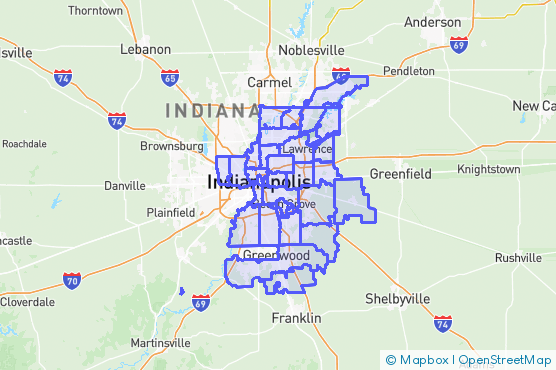Service Area Map