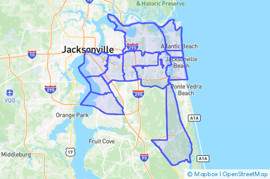 Service Area Map