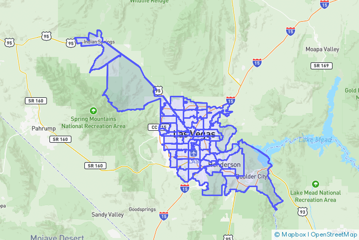 Service Area Map