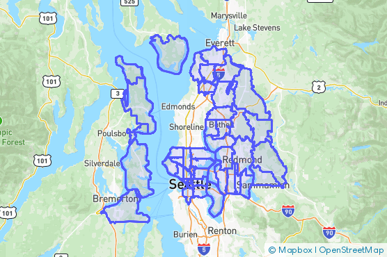 Service Area Map