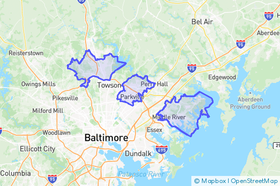 Service Area Map