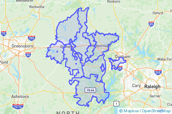 Service Area Map
