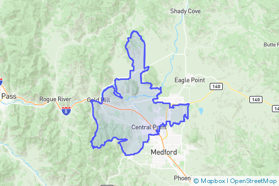 Service Area Map