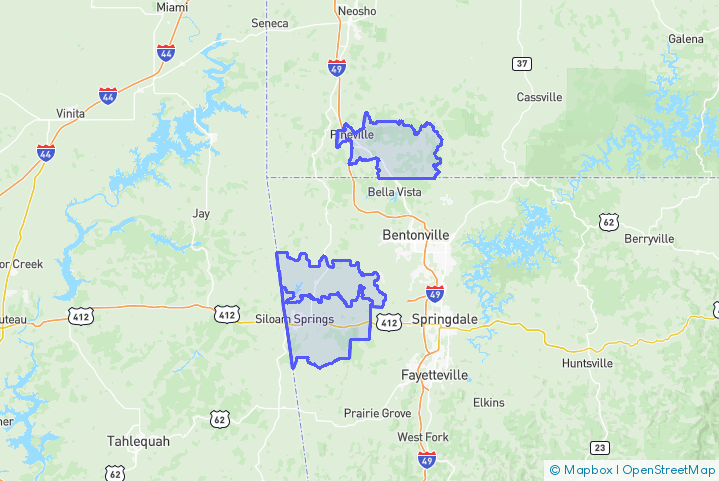 Service Area Map