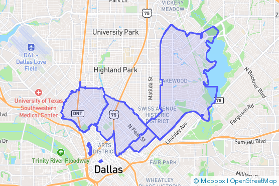 Service Area Map
