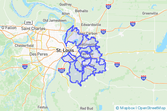 Service Area Map