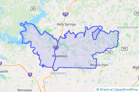 Service Area Map