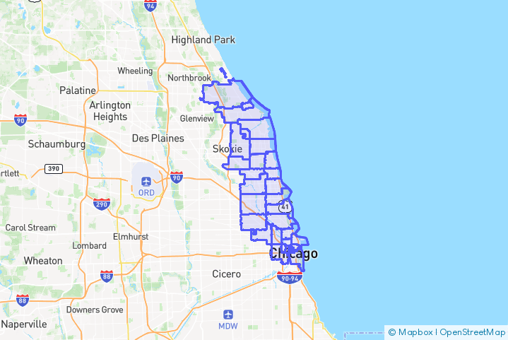 Service Area Map