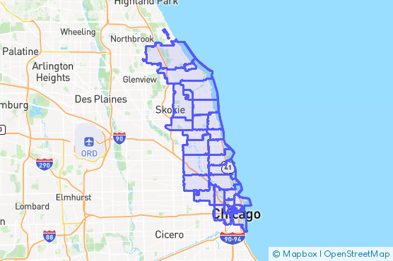 Service Area Map