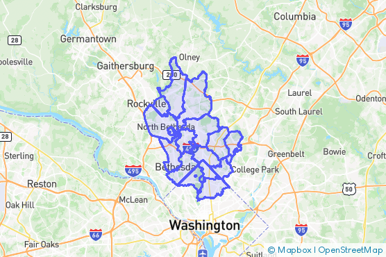 Service Area Map