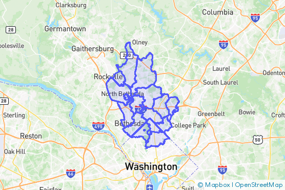 Service Area Map