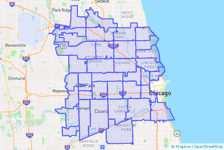 Service Area Map