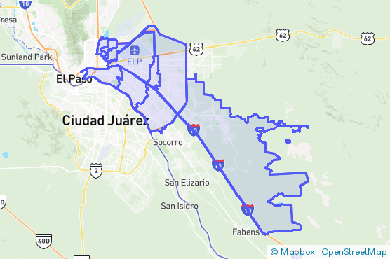 Service Area Map
