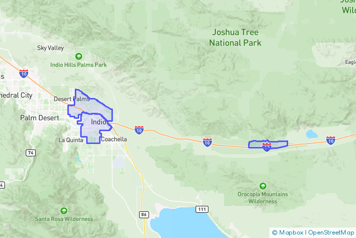 Service Area Map