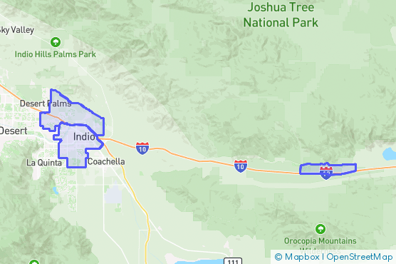 Service Area Map