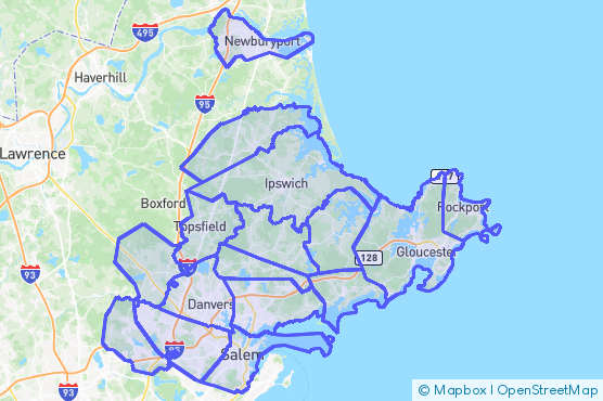 Service Area Map