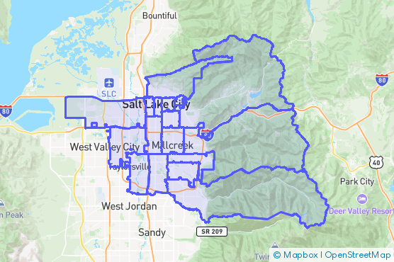 Service Area Map
