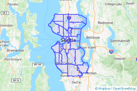 Service Area Map