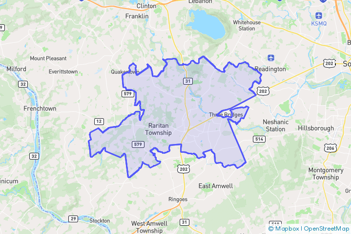 Service Area Map