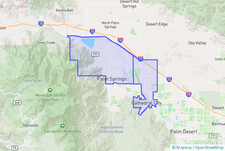 Service Area Map