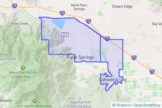Service Area Map