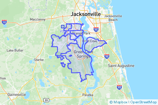 Service Area Map