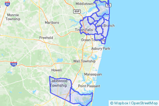 Service Area Map