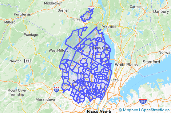 Service Area Map
