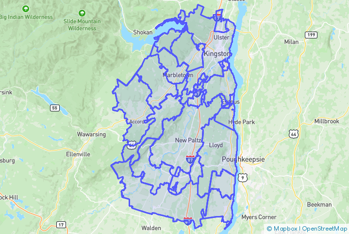 Service Area Map