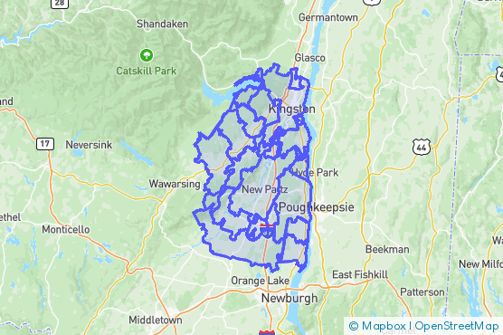 Service Area Map