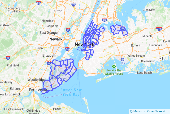 Service Area Map