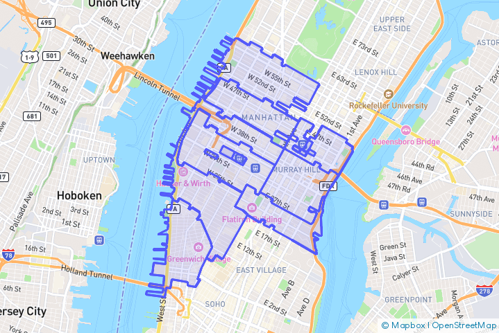 Service Area Map